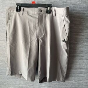 adidas Men’s Light Gray Athletic Golf Shorts